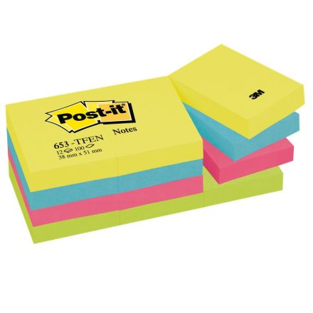 Foglietti Post-it&#x00AE; colori Energy