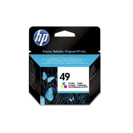 HP Cartuccia inkjet Alta Resa - originale - 51649AE - 3 colori