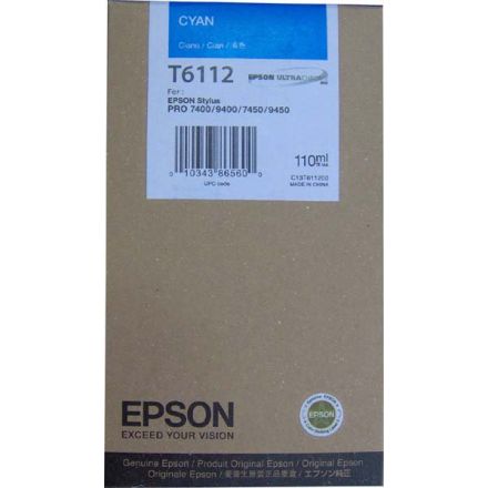 Epson - Cartuccia inkjet - originale - C13T611200 - ciano