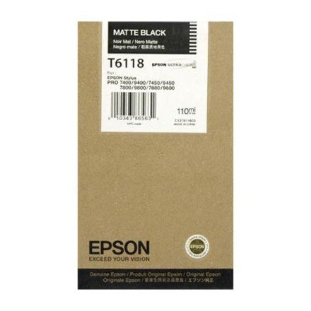 Epson - Cartuccia inkjet - originale - C13T611800 - nero opaco