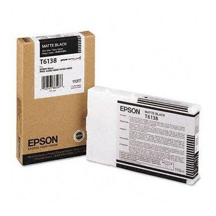 Epson - Cartuccia inkjet - originale - C13T613800 - nero opaco