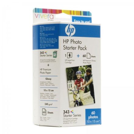 HP - Combo cartuccia inkjet + carta - originale - Q7948EE