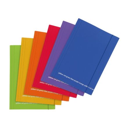 Cartellina con elastico Happy Color- 33x24 cm - colori assortiti