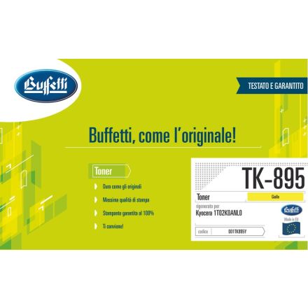 Kyocera Toner - Compatibile Rigenerato TK-895 1T02K0ANL0 - Giallo