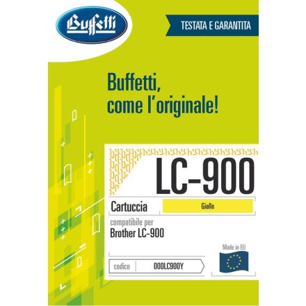 Brother Cartuccia ink jet - Compatibile LC-900 LC-900Y - Giallo - 400 pag