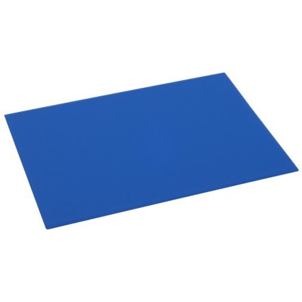 Sottomano in plastica soft - 1 specchio -f.to 50x35 cm - blu