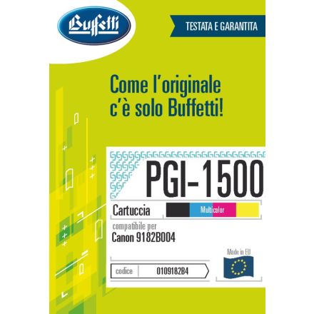 Canon Cartuccia ink jet - Compatibile PGI-1500XL 9182B004 - Multipack 4 colori