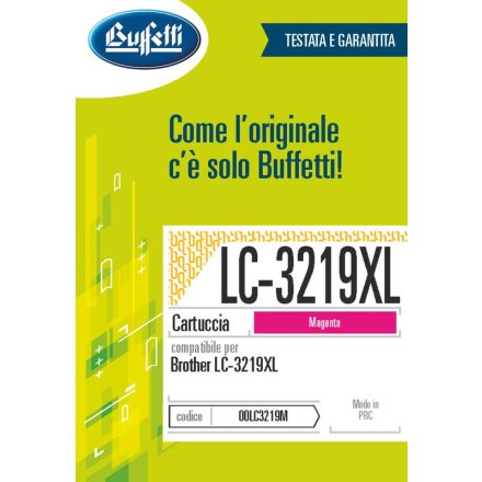 Brother Cartuccia ink jet - Compatibile LC-3219XL LC-3219XLM - Magenta - 1.500 pag