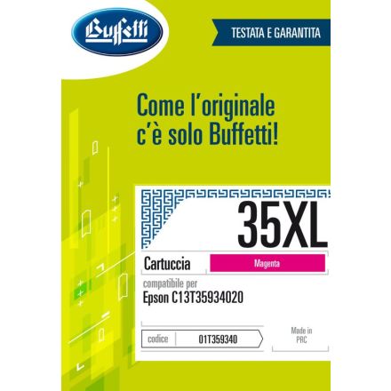 Epson Cartuccia ink jet - Compatibile 35XL T3593 - Magenta - 1.900 pag
