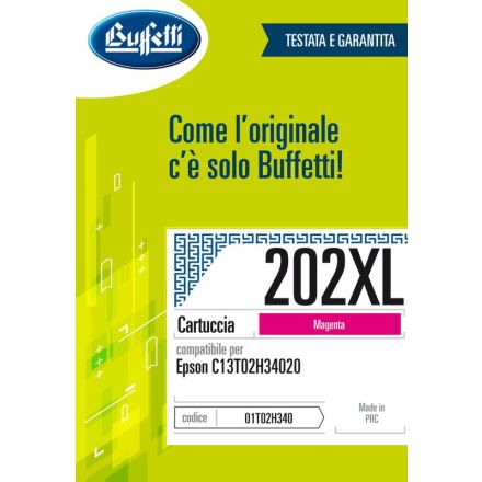 Epson Cartuccia ink jet - Compatibile 202XL T02H3 - Magenta - 650 pag