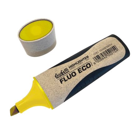 Evidenziatore Fluo Grip Ecolologico - colore giallo
