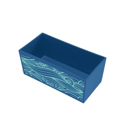 Portacancelleria OCEAN - plastica rigenerata - azzurro