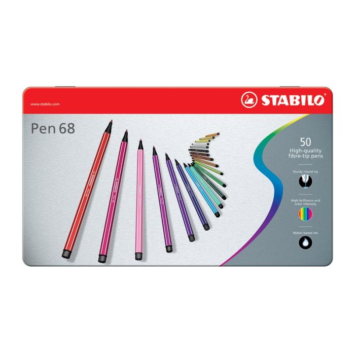 Pennarelli Stabilo Pen 68 punta media - conf. 20