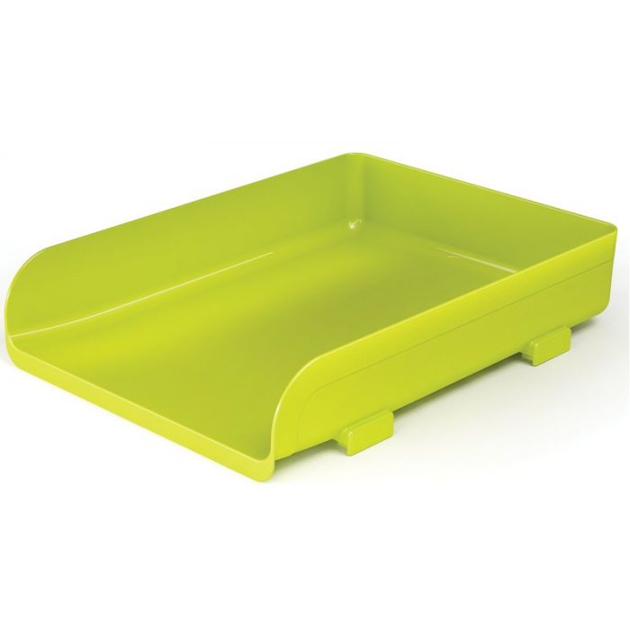 Cestino gettacarte Plastic Desk - colore verde