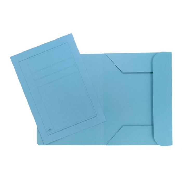 Confezione da 25 cartoncini colore blu medio dimensioni 50 x 65 180 g 