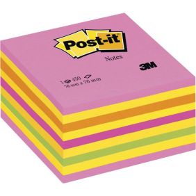 Cubi di foglietti di Post-it&#x00AE; colorati