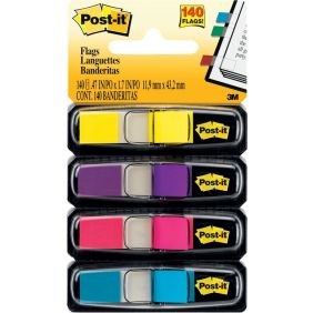 Segnapagina Post-it Index Mini 683 - Fluo - colori assortiti