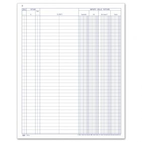 Registro Protocollo fatture - clienti - 100 pagine - 31x24,5 cm