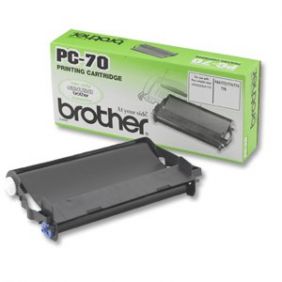 Brother Nastro TTR - originale - PC-70 - nero