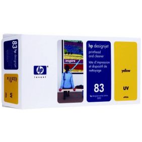 HP - Testina inkjet + disp. di pulizia - originale - C4963A - giallo