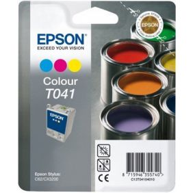 Epson - Cartuccia inkjet - originale - C13T04104020 - 3 colori