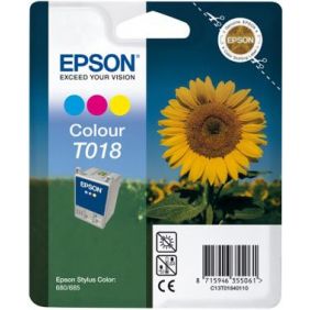 Epson - Cartuccia inkjet - originale - C13T01840120 - 3 colori