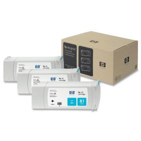 HP - Conf. 3 cartucce inkjet - originale - C5067A - ciano