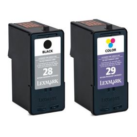 Lexmark - Conf. 2 cartucce inkjet - originale - 18C1520B - nero+colore