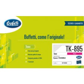 Kyocera Toner - Compatibile Rigenerato TK-895 1T02K0BNL0 - Magenta