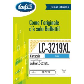 Brother Cartuccia ink jet - Compatibile LC-3219XL LC-3219XLC - Ciano