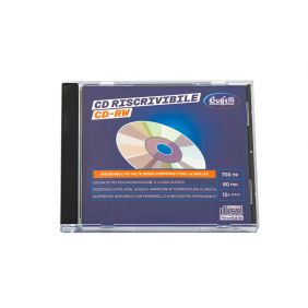 Buffetti - CD-RW riscrivibile - 700 MB - jewel case - Silver