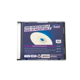 Buffetti - DVD+R - 4,7 GB - slim case - Stampabile inkjet