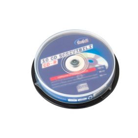 Buffetti - CD-R scrivibile - 700 MB - spindle da 10 - Silver