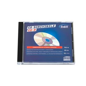 Buffetti - CD-R scrivibile - 700 MB - jewel case - Silver
