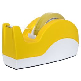 Tendinastro da scrivania - per nastri 19/25 mm x33/66 m - giallo